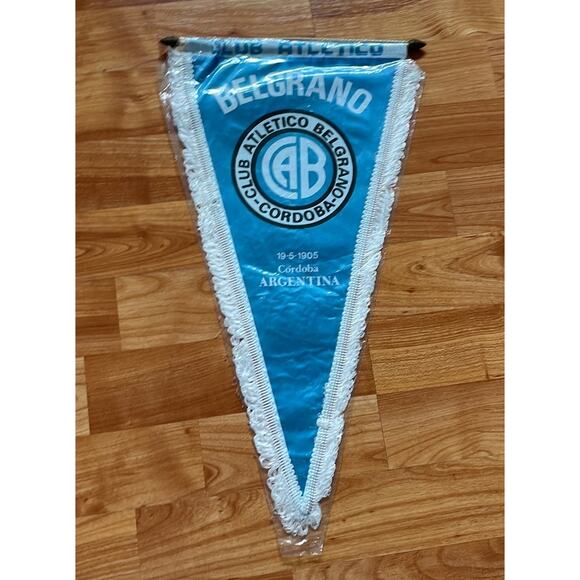 Vintage Collectable Club Atletico‎ Belgrado Soccer Banner - Picture 1 of 2
